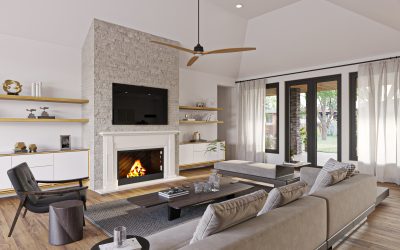 2683 Great Room Rendering