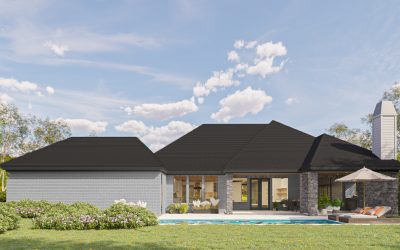 2683 Rear Elevation Rendering